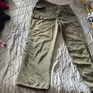 Men's Olive Cargo Pants